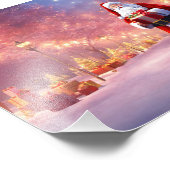 Weihnachtsposter Fotodruck (Ecke)