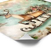 Weihnachtsposter Fotodruck (Ecke)