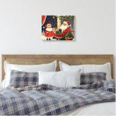 Weihnachtsposter Leinwanddruck (Insitu (Schlafzimmer))