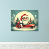 Weihnachtsposter Leinwanddruck (Insitu (Holzboden))
