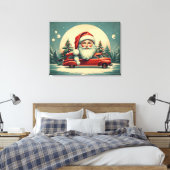 Weihnachtsposter Leinwanddruck (Insitu (Schlafzimmer))