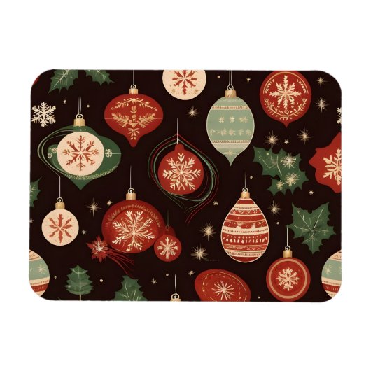Weihnachtsposter Magnet (Horizontal)