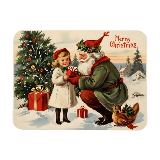 Weihnachtsposter Magnet (Horizontal)