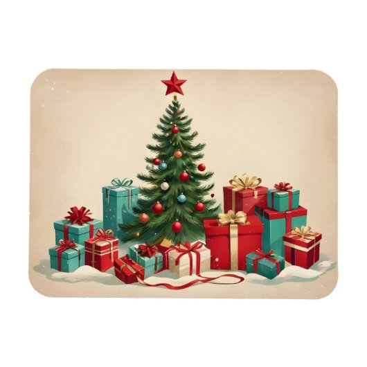 Weihnachtsposter Magnet (Horizontal)