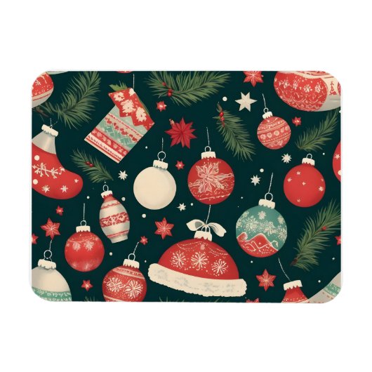 Weihnachtsposter Magnet (Horizontal)