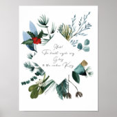 Weihnachtsposter Poster (Vorne)