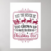 Weihnachtsposter Poster (Vorne)