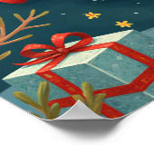 Weihnachtsposter Poster (Ecke)