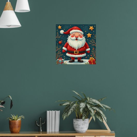 Weihnachtsposter Poster (Wohnzimmer 1)