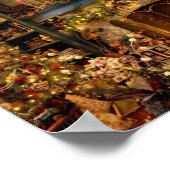 Weihnachtsposter Poster (Ecke)