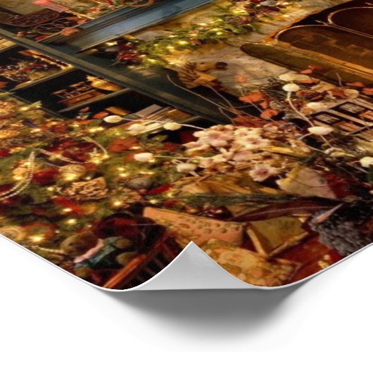 Weihnachtsposter Poster (Ecke)