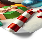 Weihnachtsposter Poster (Ecke)