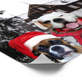 Weihnachtsposter Poster (Ecke)