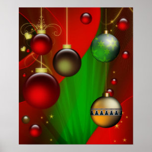 Weihnachtsposter Weihnachten Poster