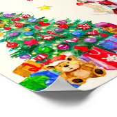 Weihnachtsposter Weihnachtsschild Weihnachts-Party Poster (Ecke)