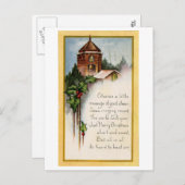 Weihnachtspostkarte (1920) feiertagspostkarte (Vorne/Hinten)