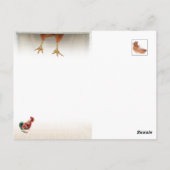 Weihnachtspostkarte - Altes Heiliges Kind Postkarte (Rückseite)