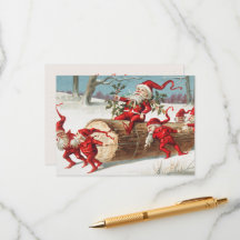 Weihnachtspostkarte