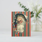 Weihnachtspostkarte des Vaters Viktorianisch Postkarte (Stehend Vorderseite)
