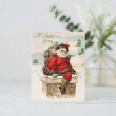 Weihnachtspostkarte Feiertagspostkarte (Stehend Vorderseite)