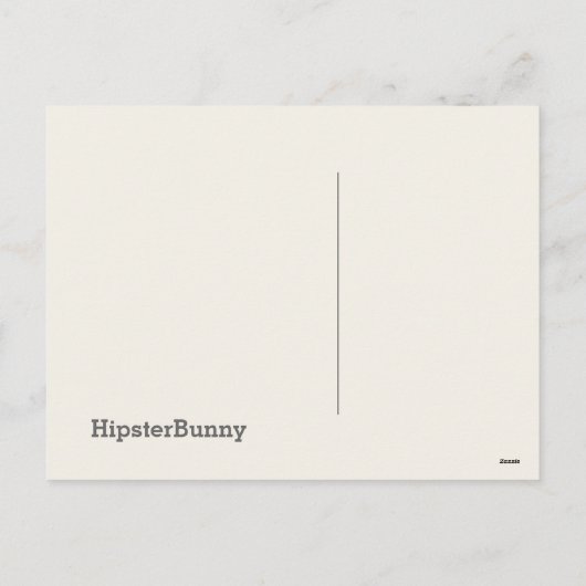 Weihnachtspostkarte Feiertagspostkarte (Rückseite)