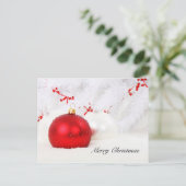 Weihnachtspostkarte Feiertagspostkarte (Stehend Vorderseite)