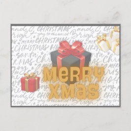 Weihnachtspostkarte Feiertagspostkarte