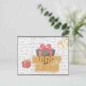 Weihnachtspostkarte Feiertagspostkarte (Stehend Vorderseite)