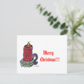 Weihnachtspostkarte Feiertagspostkarte (Stehend Vorderseite)