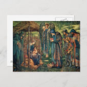 Weihnachtspostkarte Feiertagspostkarte (Vorne/Hinten)