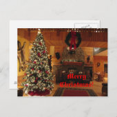 Weihnachtspostkarte Feiertagspostkarte (Vorne/Hinten)