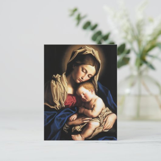 Weihnachtspostkarte Feiertagspostkarte (Stehend Vorderseite)