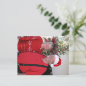 Weihnachtspostkarte Feiertagspostkarte (Stehend Vorderseite)