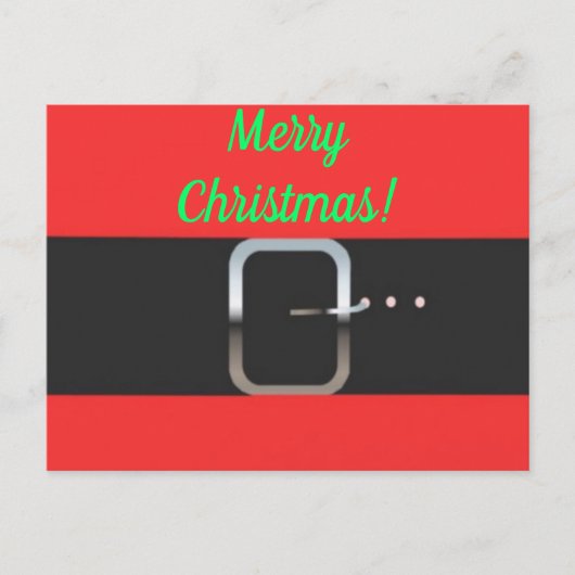 Weihnachtspostkarte Feiertagspostkarte (Vorderseite)