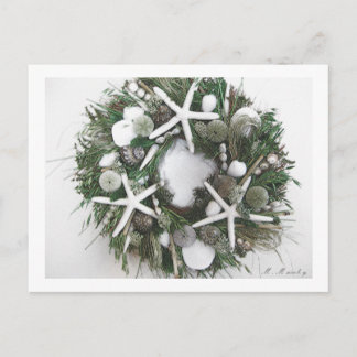 Weihnachtspostkarte Feiertagspostkarte