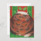 Weihnachtspostkarte Feiertagspostkarte (Vorne/Hinten)