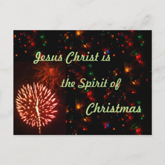 Weihnachtspostkarte Feiertagspostkarte