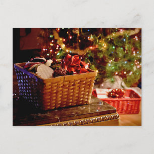 Weihnachtspostkarte Feiertagspostkarte
