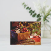 Weihnachtspostkarte Feiertagspostkarte (Stehend Vorderseite)