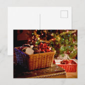 Weihnachtspostkarte Feiertagspostkarte (Vorne/Hinten)