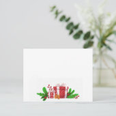 Weihnachtspostkarte Postkarte (Stehend Vorderseite)
