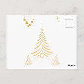 WEIHNACHTSPOSTKARTE POSTKARTE (Rückseite)