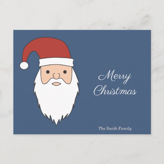 Weihnachtspostkarte Postkarte (Vorderseite)