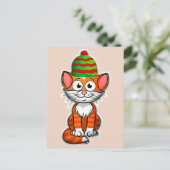 Weihnachtspostkarte Postkarte (Stehend Vorderseite)