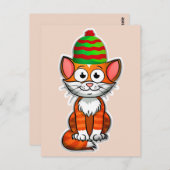 Weihnachtspostkarte Postkarte (Vorne/Hinten)