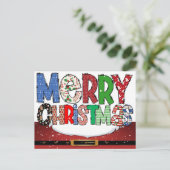 Weihnachtspostkarte Postkarte (Stehend Vorderseite)