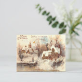 Weihnachtspostkarte Postkarte (Stehend Vorderseite)
