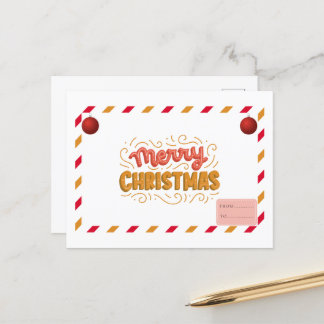 Weihnachtspostkarte Postkarte