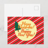 Weihnachtspostkarte Postkarte (Vorne/Hinten)
