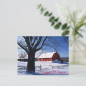 Weihnachtspostkarte Postkarte (Stehend Vorderseite)